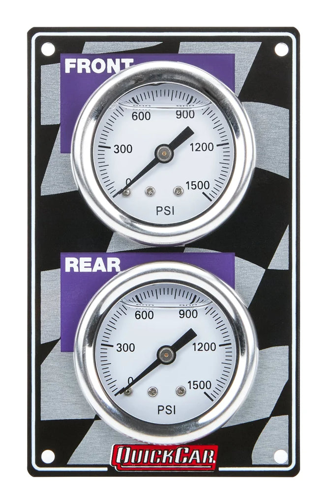 Quickcar Racing Mini Brake Bias Gauge Panel Vertical 61-101