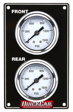 Load image into Gallery viewer, Quickcar Racing Mini Brake Bias Gauge Panel Vertical Black 61-105