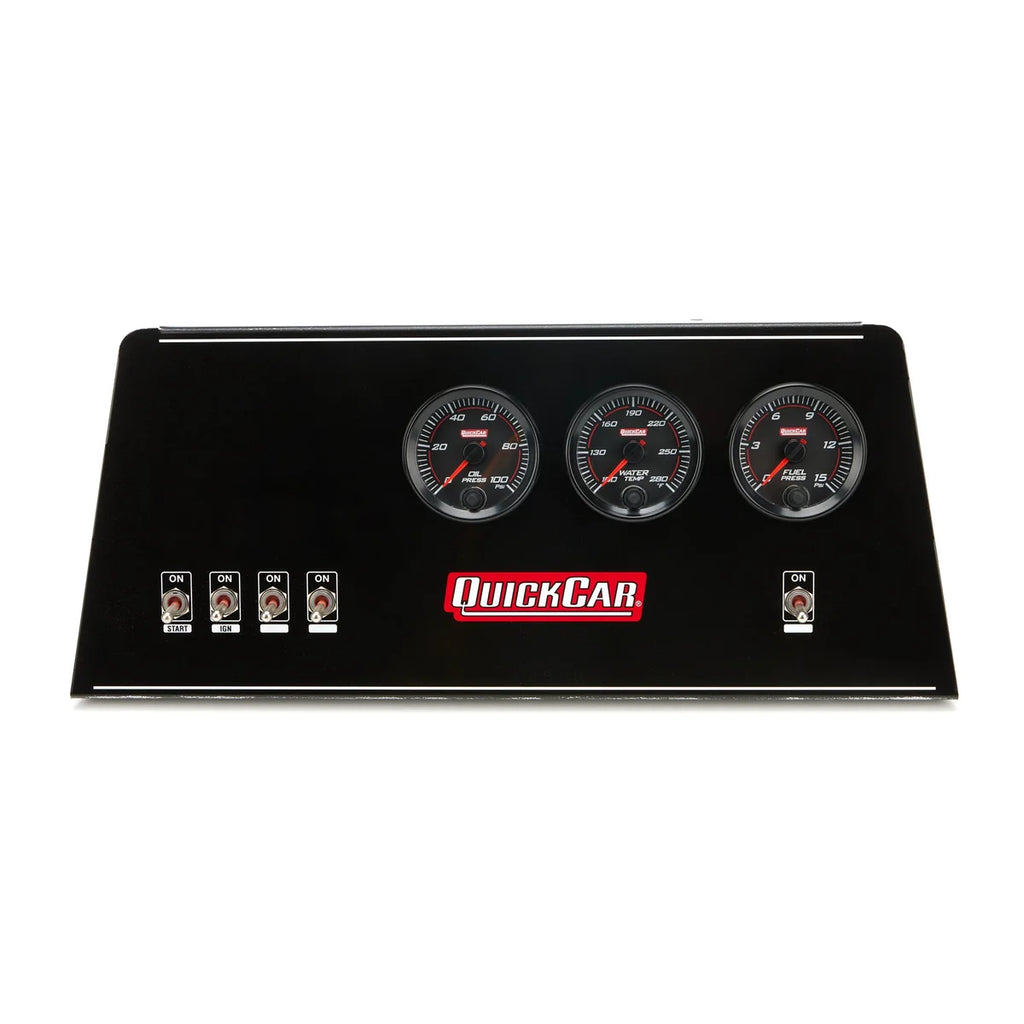 Quickcar Racing NE Mod Dash Panel Rdline OP/WT/FP Sng Ignition 69-812-038