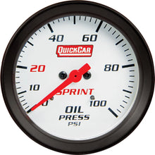 Load image into Gallery viewer, Quickcar Racing Oil Pressure Sprint Gauge Only 611-6004