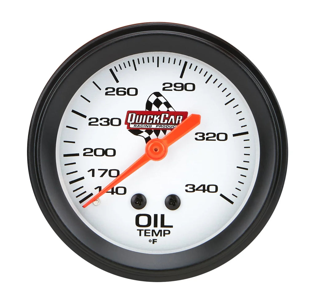 Quickcar Racing Oil Temp. Gauge 2-5/8in 611-6009