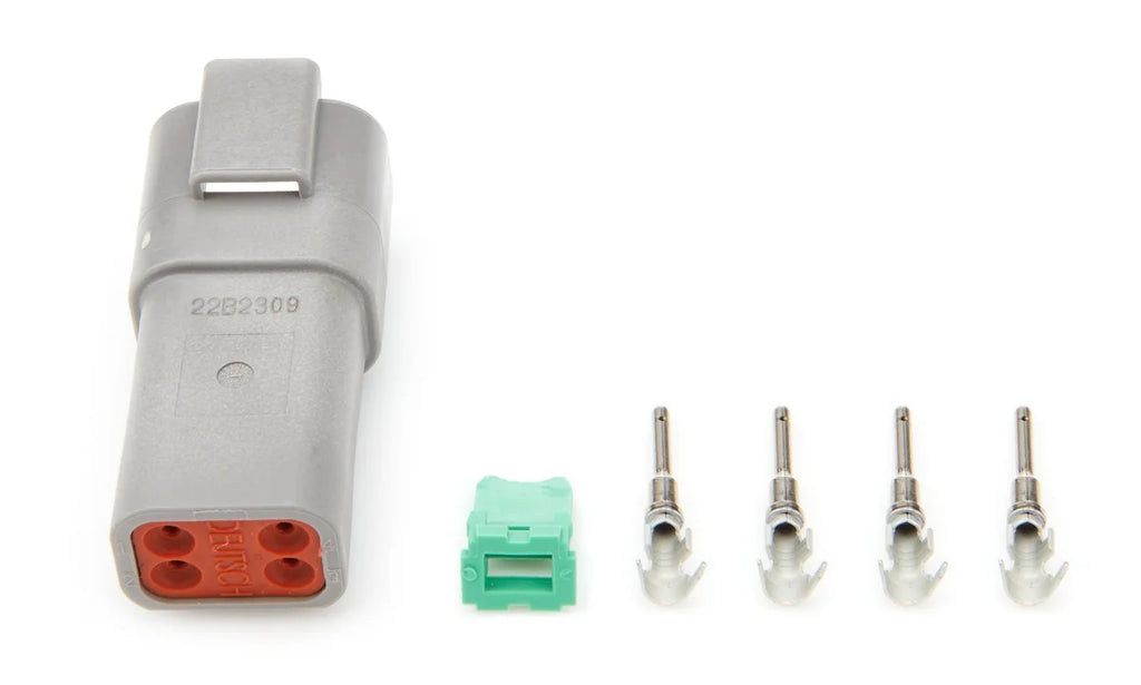 Quickcar Racing Plug Deutsch 4 Pin Receptacle 71-341