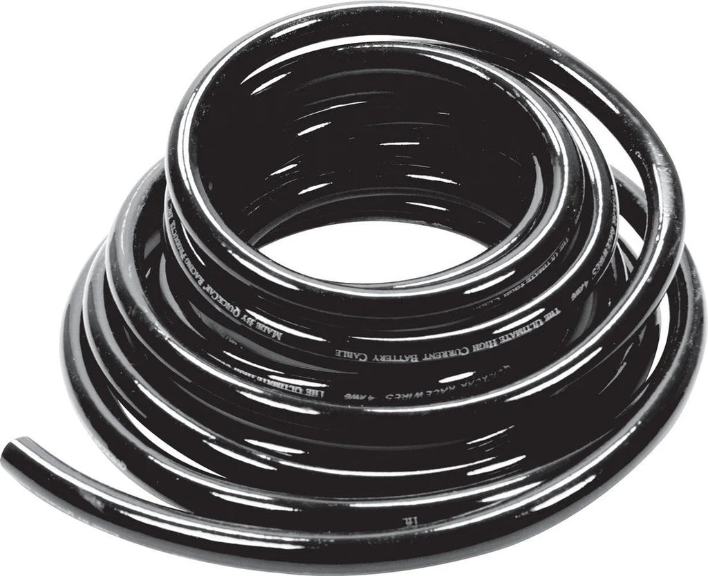 Quickcar Racing Power Cable 4 Gauge Blk 15Ft 57-1543