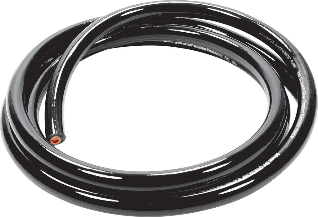 Quickcar Racing Power Cable 4 Gauge Blk 5Ft 57-343