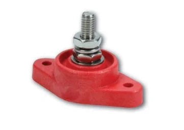 Quickcar Racing Power Distribution Block Red Single Post 57-807
