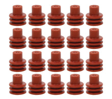 Load image into Gallery viewer, Quickcar Racing Red Weatherpack Seals 20 pack 50-304-20