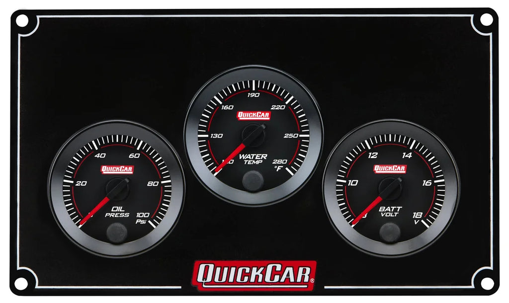 Quickcar Racing RedLine Panel 2-1/16in OP/WT/VT 65-3017