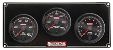 Load image into Gallery viewer, Quickcar Racing Redline 2-1 Gauge Panel OP/WT w/Recall Tach 69-2231