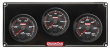 Load image into Gallery viewer, Quickcar Racing Redline 3 Gauge Panel OP/WT/WP 69-3016