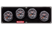 Load image into Gallery viewer, Quickcar Racing Redline 4 Gauge Panel OP/WT/FP/WP 69-4026