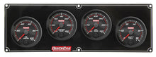 Load image into Gallery viewer, Quickcar Racing Redline 4 Gauge Panel OP/WT/OT/Volt 69-4027