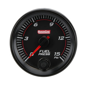Quickcar Racing Redline Gauge Fuel Pressure 69-000