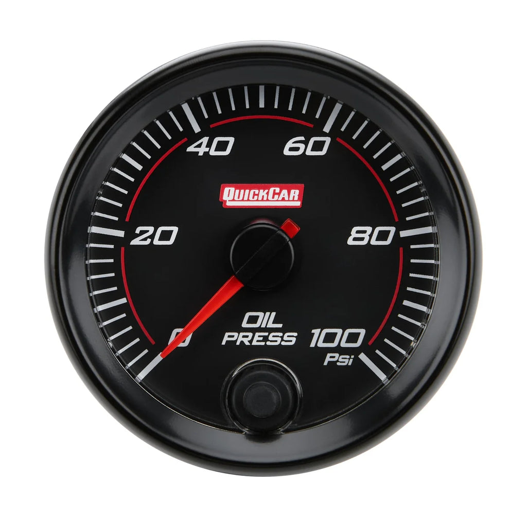 Quickcar Racing Redline Gauge Oil Pressure 69-003