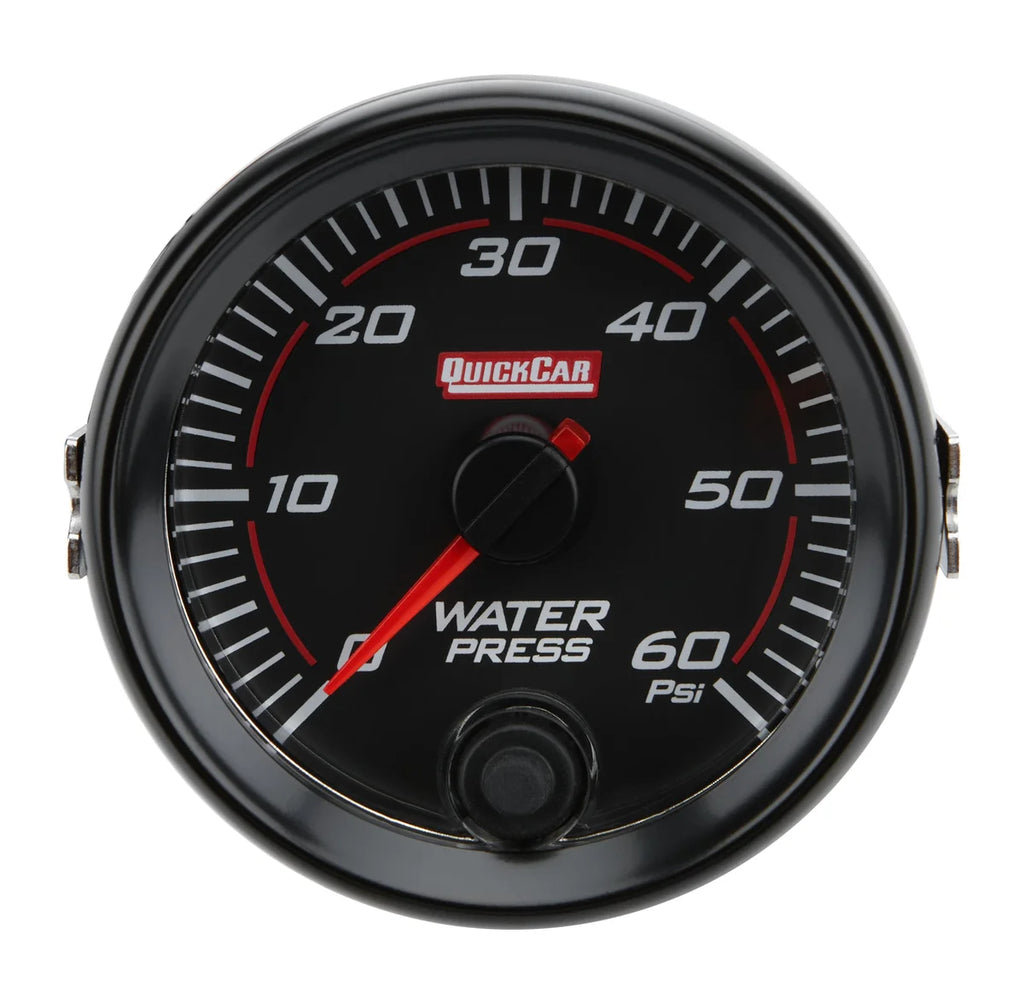 Quickcar Racing Redline Gauge Water Pressure 69-008