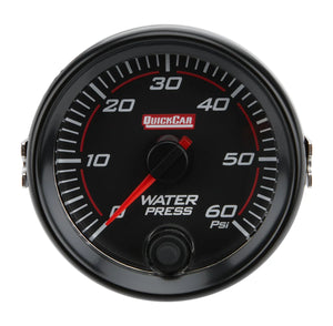 Quickcar Racing Redline Gauge Water Pressure 69-008