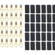 Load image into Gallery viewer, Quickcar Racing Ring Terminal #10 16-22 Ga w/Heat Shrink 50pk 57-477-50