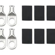 Load image into Gallery viewer, Quickcar Racing Ring Terminal 1/2in 4 Ga w/Heat Shrink 20pk 57-535-20