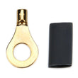 Load image into Gallery viewer, Quickcar Racing Ring Terminal 1/4 14-16 GA. Pair w/Heat Shrink 57-478