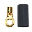Load image into Gallery viewer, Quickcar Racing Ring Terminal 1/4 8 GA. Pair w/Heat Shrink 57-481