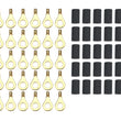 Load image into Gallery viewer, Quickcar Racing Ring Terminal 1/4in 18- 22 Ga w/Heat Shrink 50pk 57-460-50