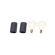 Load image into Gallery viewer, Quickcar Racing Ring Terminal 1/4in 18- 22 Ga w/Heat Shrink Pair 57-460