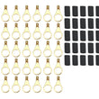 Load image into Gallery viewer, Quickcar Racing Ring Terminal 3/8in 14- 16 Ga w/Heat Shrink 50pk 57-473-50