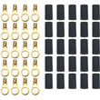 Load image into Gallery viewer, Quickcar Racing Ring Terminal 3/8in 8-10 Ga w/Heat Shrink 50pk 57-474-50