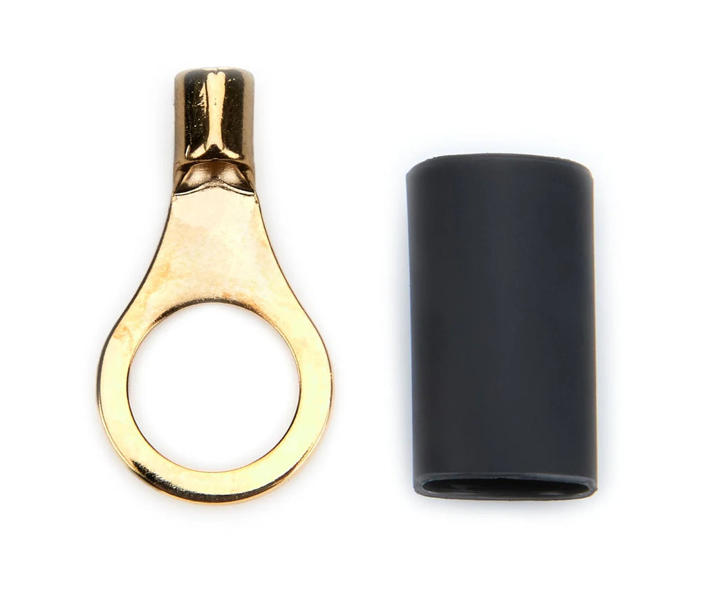 Quickcar Racing Ring Terminal 5/16 14-16 GA. Pair w/Heat Shrink 57-479