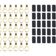 Load image into Gallery viewer, Quickcar Racing Ring Terminal 5/16in 14- 16 Ga w/Heat Shrink 50pk 57-479-50