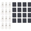 Load image into Gallery viewer, Quickcar Racing Ring Terminal 5/16in 2 Ga w/Heat Shrink 20pk 57-540-20