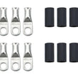Load image into Gallery viewer, Quickcar Racing Ring Terminal 5/16in 4 Ga w/Heat Shrink 20pk 57-520-20
