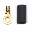 Load image into Gallery viewer, Quickcar Racing Ring Terminal #8 14-16 GA. Pair w/Heat Shrink 57-471
