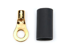 Load image into Gallery viewer, Quickcar Racing Ring Terminal #8 14-16 GA. Pair w/Heat Shrink 57-471