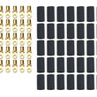 Load image into Gallery viewer, Quickcar Racing Ring Terminal #8 8 Ga w/Heat Shrink 50pk 57-465-50