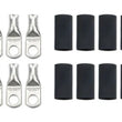 Load image into Gallery viewer, Quickcar Racing Ring Terminals 1/4in 6 Ga w/Heat Shrink 20pk 57-580-20