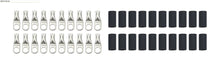 Load image into Gallery viewer, Quickcar Racing Ring Terminals 5/16in 6 Ga w/Heat Shrink 20pk 57-581-20