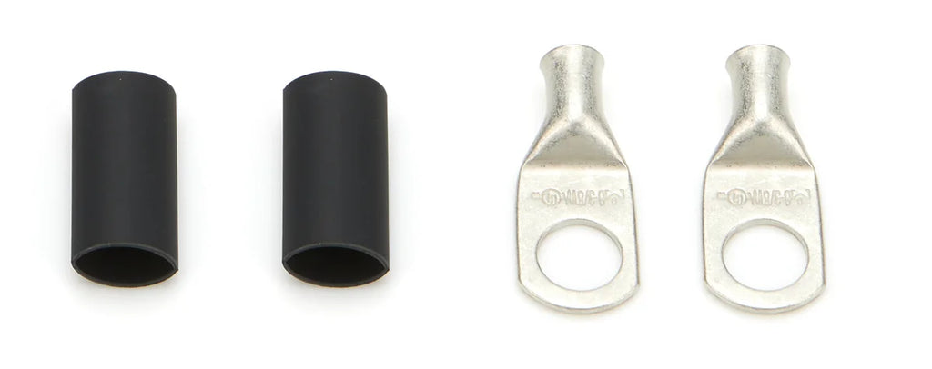 Quickcar Racing Ring Terminals 5/16in 6 Ga w/Heat Shrink 57-581