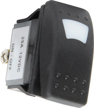 Load image into Gallery viewer, Quickcar Racing Rocker Switch Lighted On /Off Amber 52-604