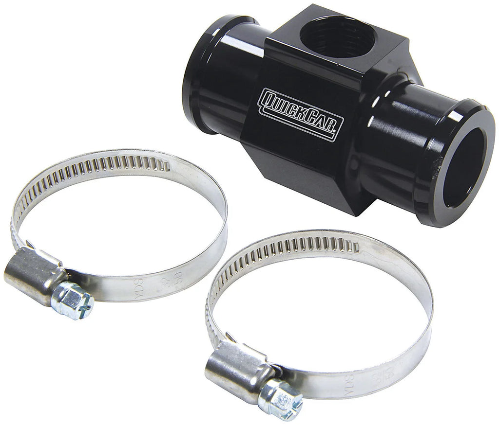 Quickcar Racing Temp Adapter 1-1/4in Hose w/ 1/2in NPT Port 61-757