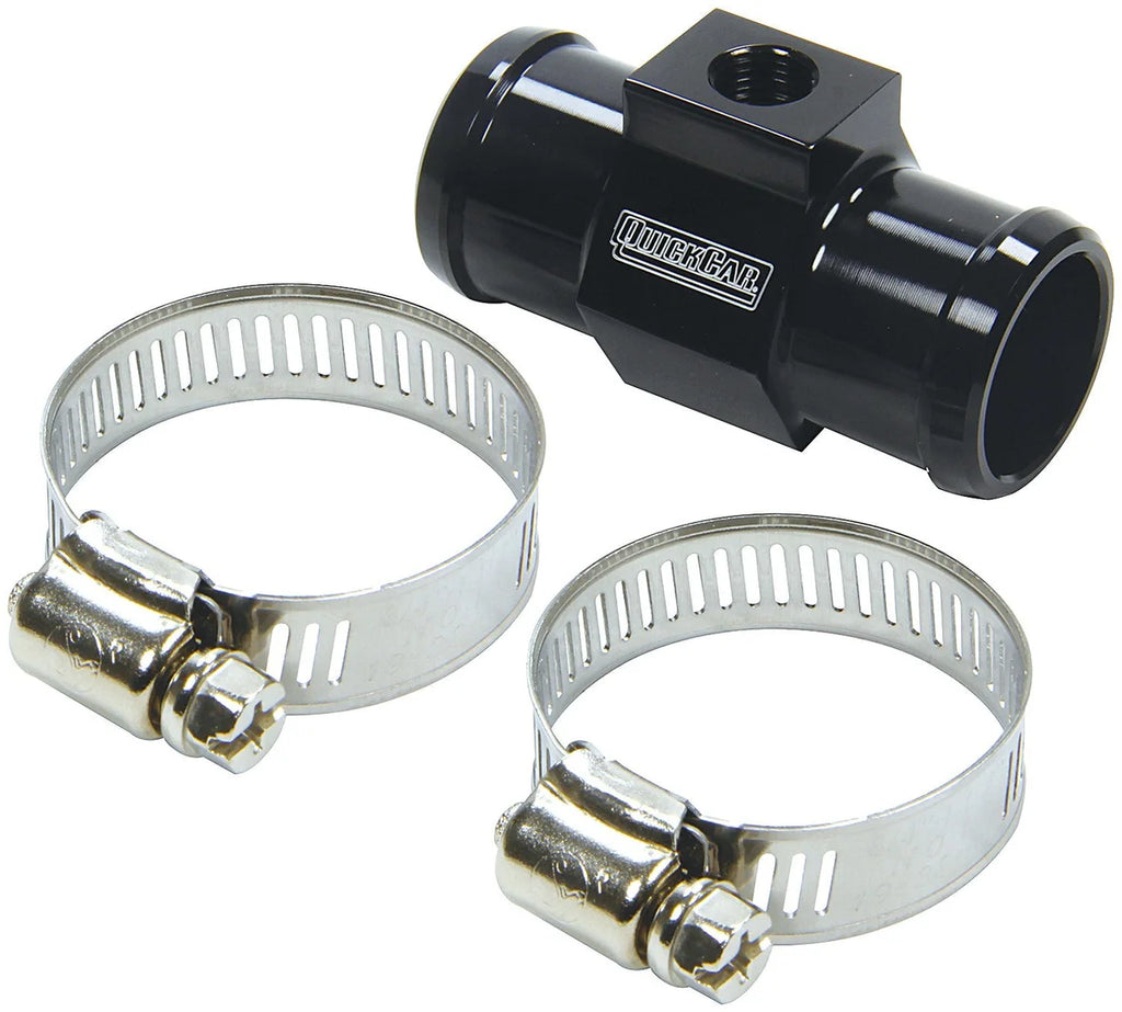 Quickcar Racing Temp Adapter 1in Hose w/ 1/8in NPT Port 61-756