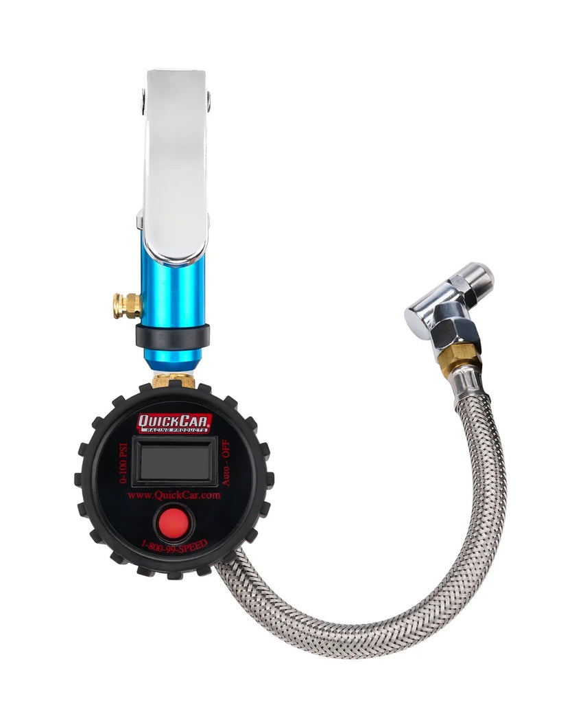 Quickcar Racing Tire Inflator 0-100psi Digital 56-270