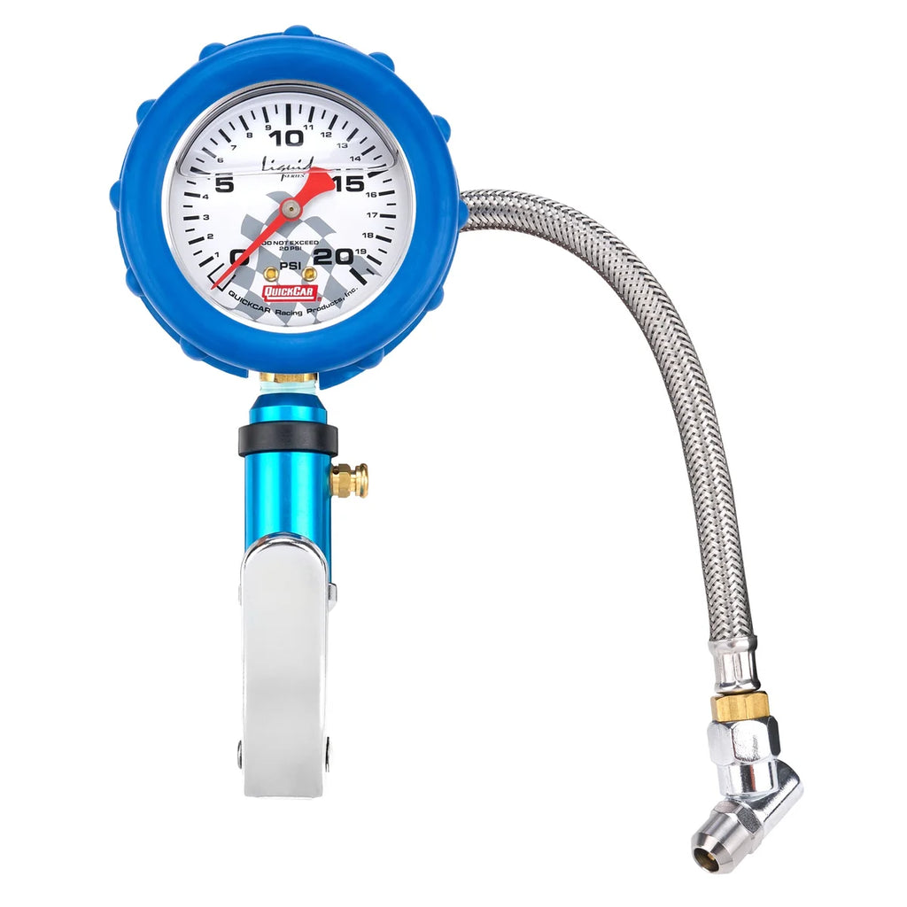 Quickcar Racing Tire Inflator 0-20psi Liquid 56-221