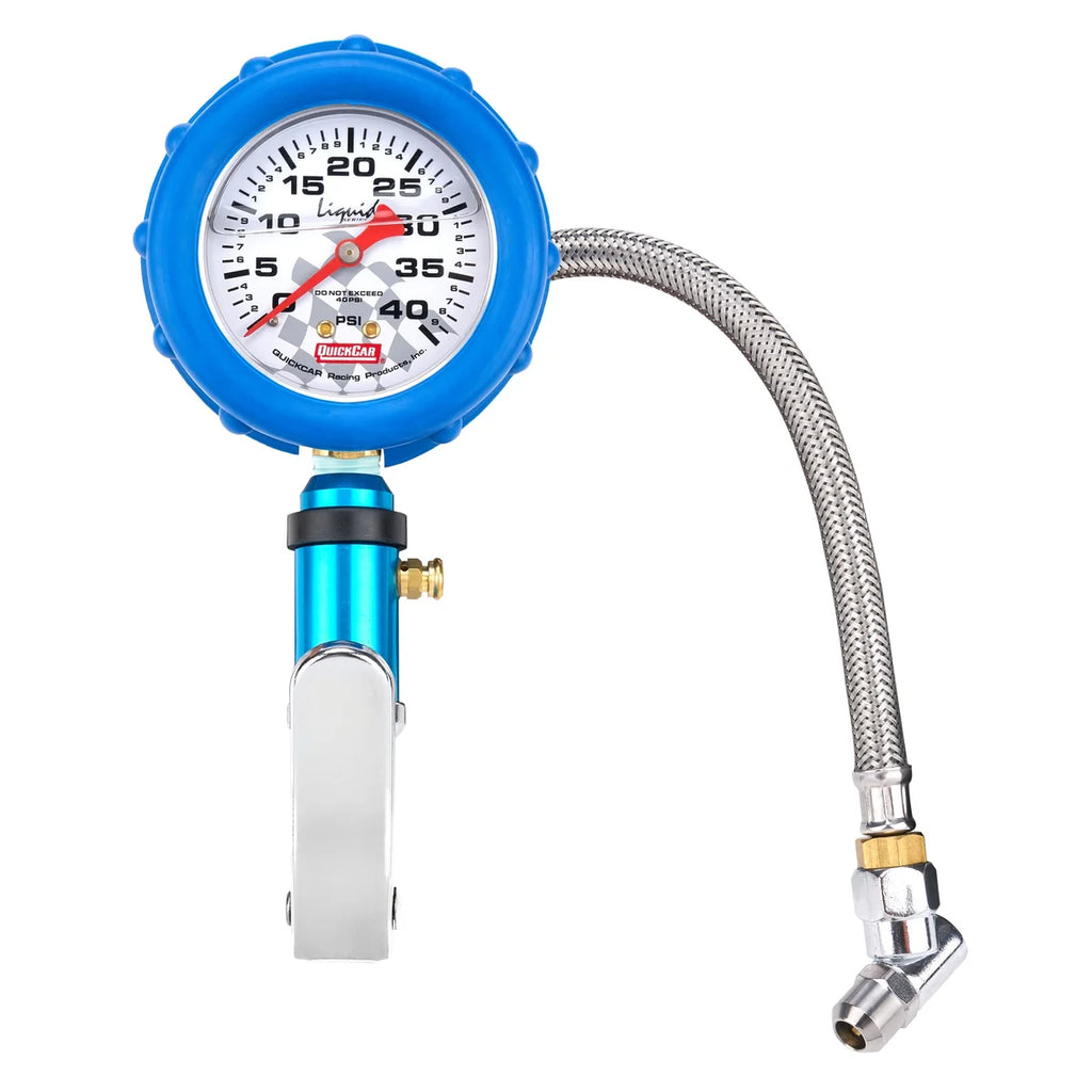 Quickcar Racing Tire Inflator 0-40psi Liquid 56-241