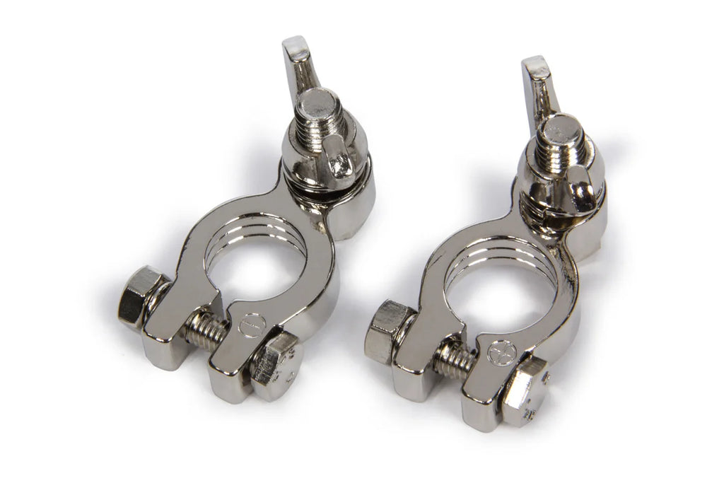 Quickcar Racing Top Post Battery Terminl Nickel Plated 57-610