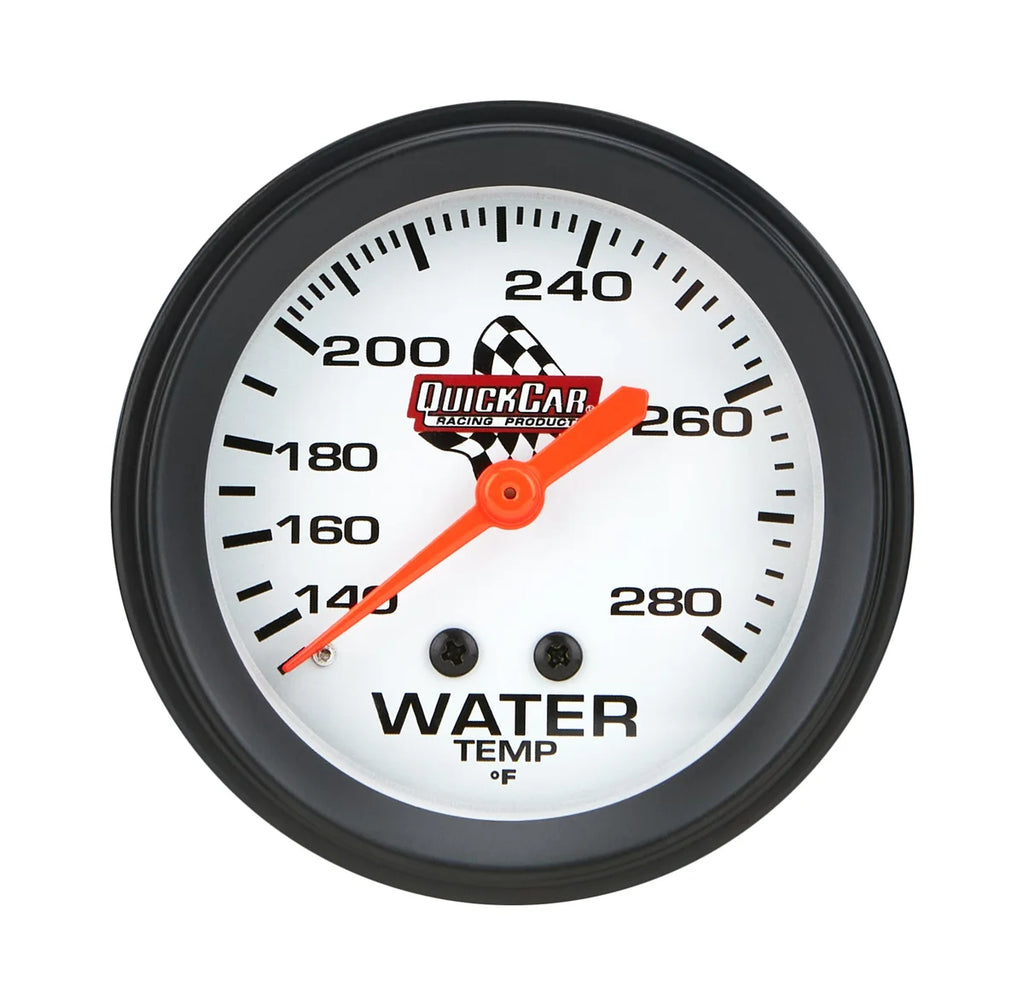 Quickcar Racing Water Temp. Gauge 2-5/8in 6116006