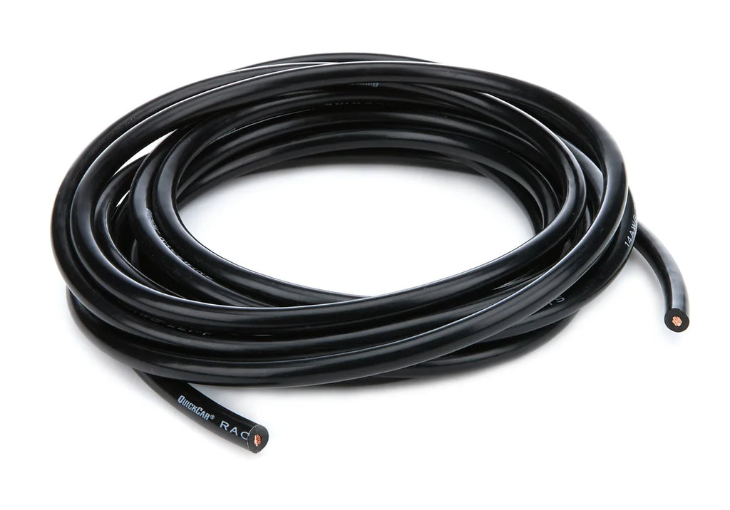 Quickcar Racing Wire 14 Gauge Black 10ft 57-2031