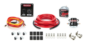 Quickcar Racing Wiring Kit 4 Gauge with Black 50-802 Panel 50-835