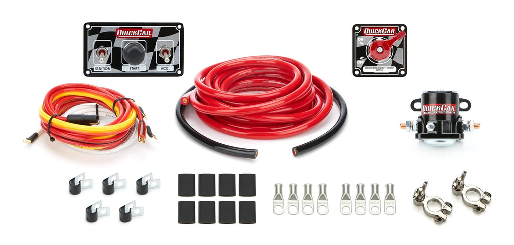 Quickcar Racing Wiring Kit Premium 4 Gauge 50-232