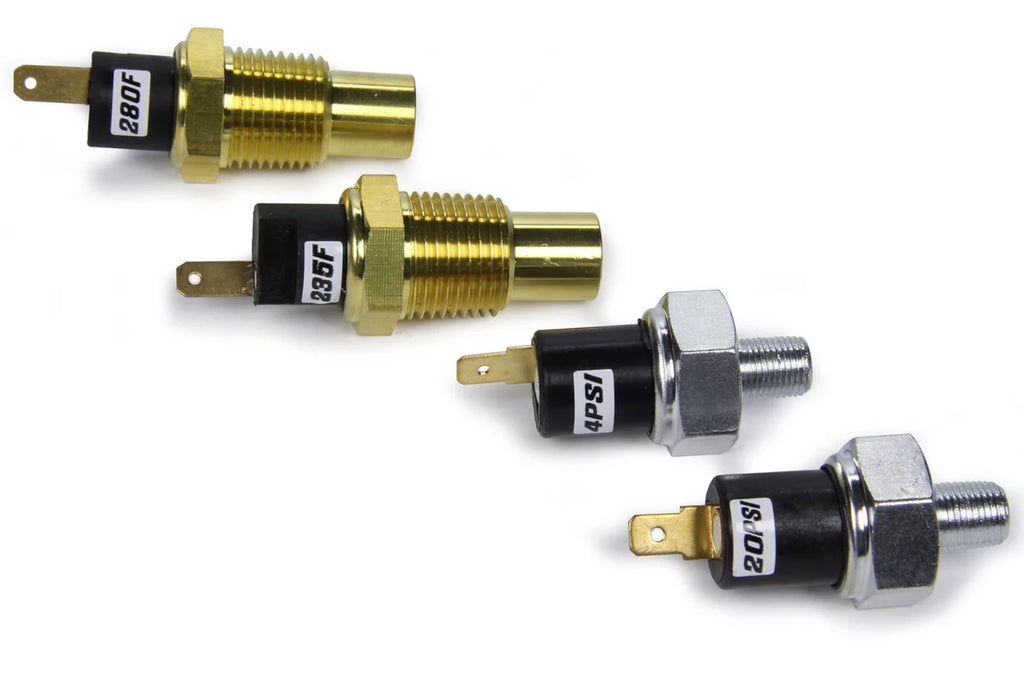 Quickcar Racing warning light switch kit (4) OP / WT / OT / FP 61-752
