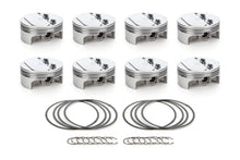 Load image into Gallery viewer, RACE TEC PISTONS SBC Dome Piston Set 4.155 Bore -0.8cc 1000239